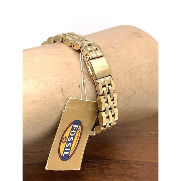 Fossil Women's Watch ES3181 Heather Quartz Gold Dial Stainless Steel 34mm - Picture 9 of 13